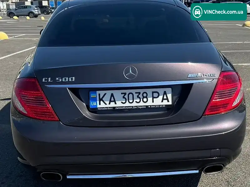 Mercedes-Benz CL-Class 2007, фото з оголошення 2 з 20, VIN WDD2163711A005026