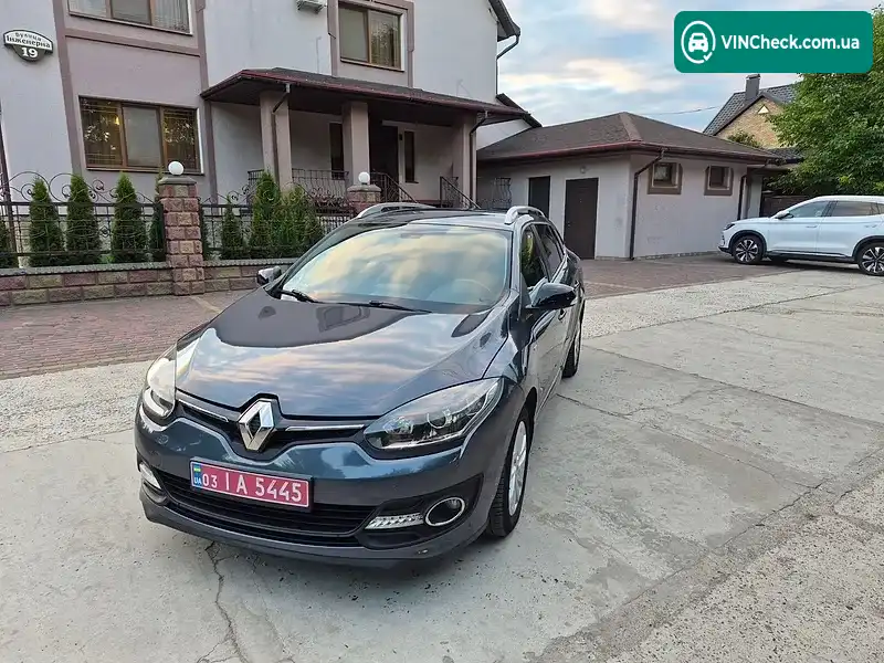 Renault Megane 2016, фото з оголошення 1 з 20, VIN VF1KZ890H55807252