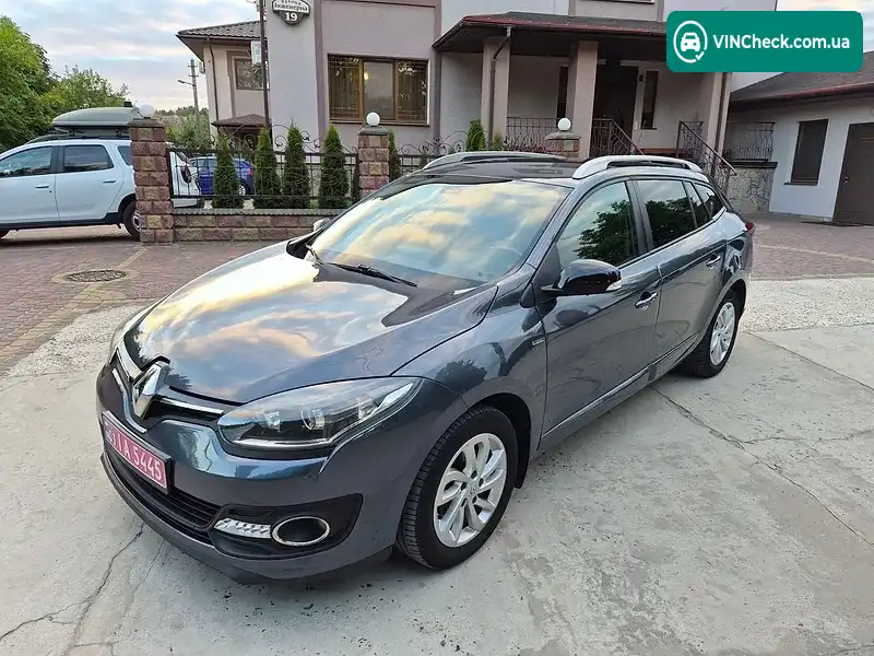 Renault Megane 2016, фото з оголошення 2 з 20, VIN VF1KZ890H55807252