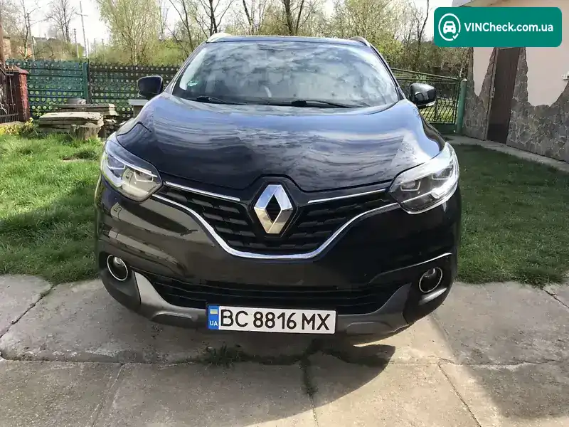 Renault Kadjar 2015, фото з оголошення 1 з 20, VIN VF1RFE00454246356