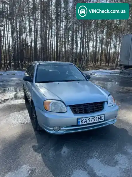 Hyundai Accent 2003, фото з оголошення 1 з 21, VIN KMHCG41GP3U461669