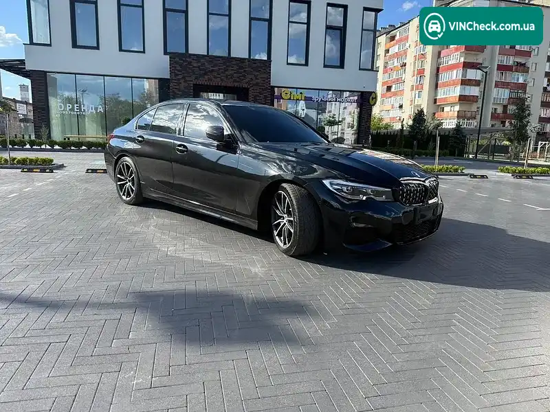 BMW 3 Series 2019, фото з оголошення 2 з 17, VIN 3MW5R7J06L8B20041