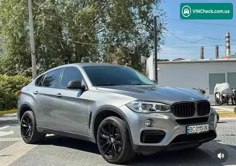 BMW X6 2015, фото з оголошення 1 з 9, VIN 5UXKU6C59F0F94038