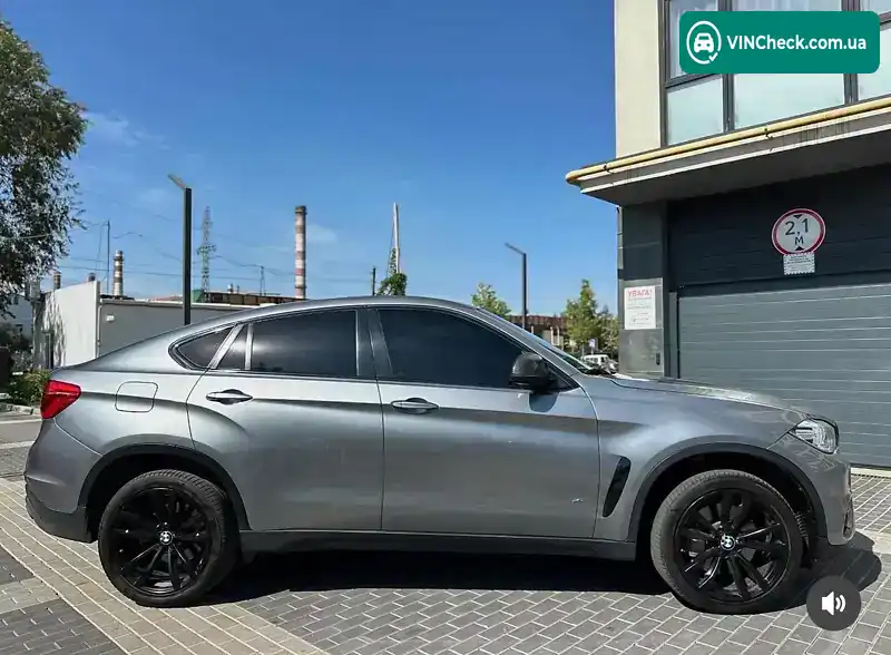 BMW X6 2015, фото з оголошення 2 з 9, VIN 5UXKU6C59F0F94038