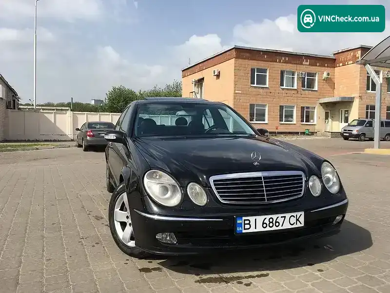 Mercedes-Benz E-Class 2004, фото з оголошення 1 з 5, VIN WDB2110821X122432