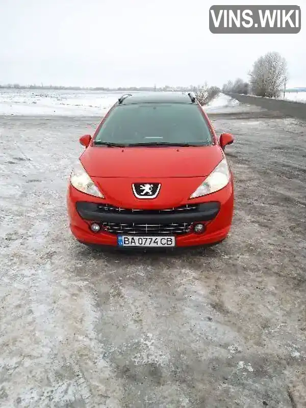 Peugeot 207 2008, фото з оголошення 1 з 4, VIN VF3WE5FWF34220066