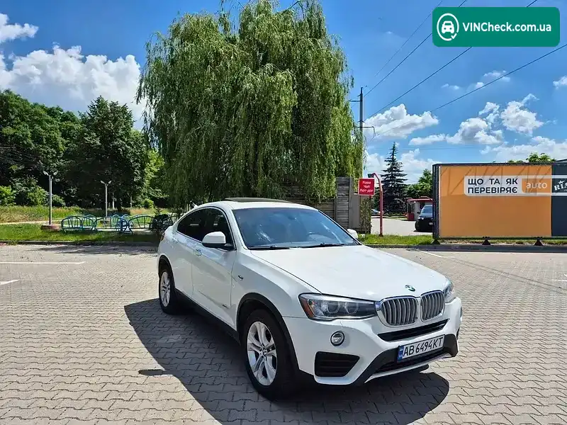 BMW X4 2015, фото з оголошення 2 з 12, VIN 5UXXW3C51F0M89005