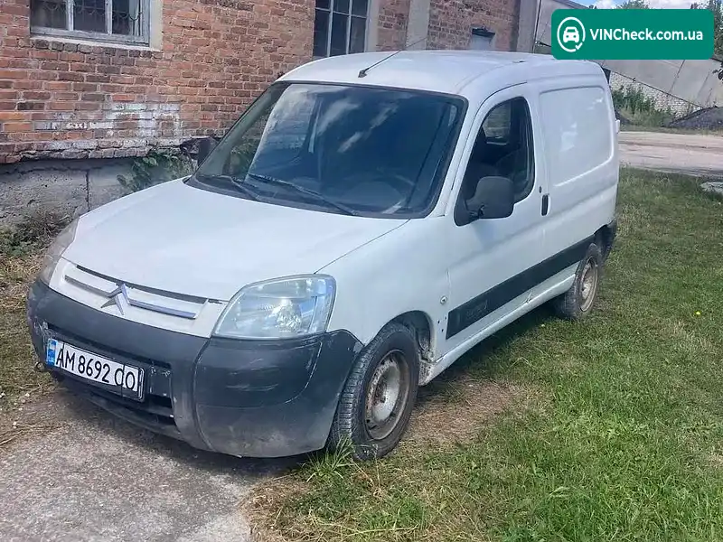 Citroen Berlingo 2006, фото з оголошення 1 з 5, VIN VF7GCWJYB94253556