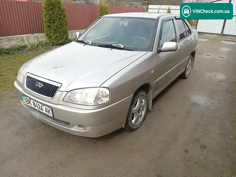 Chery Amulet 2007, фото з оголошення 1 з 20, VIN Y6DDA11B08D020523