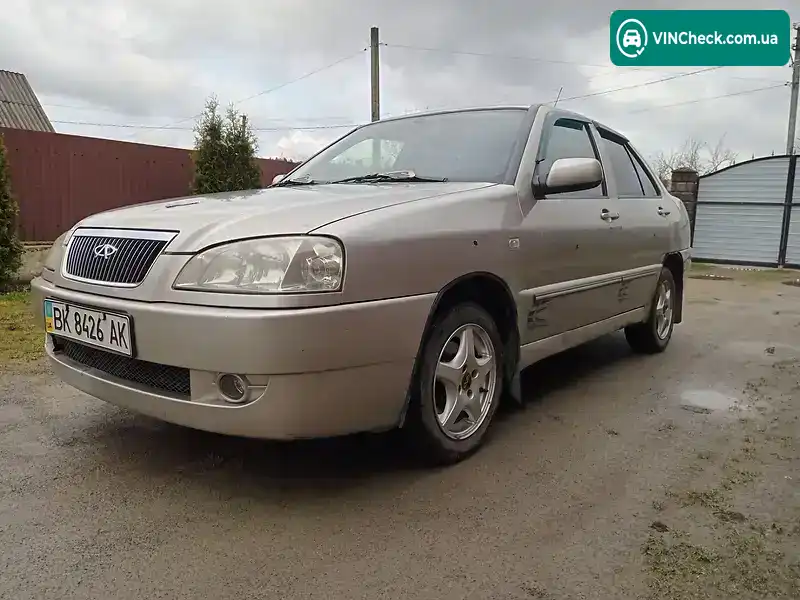 Chery Amulet 2007, фото з оголошення 2 з 20, VIN Y6DDA11B08D020523