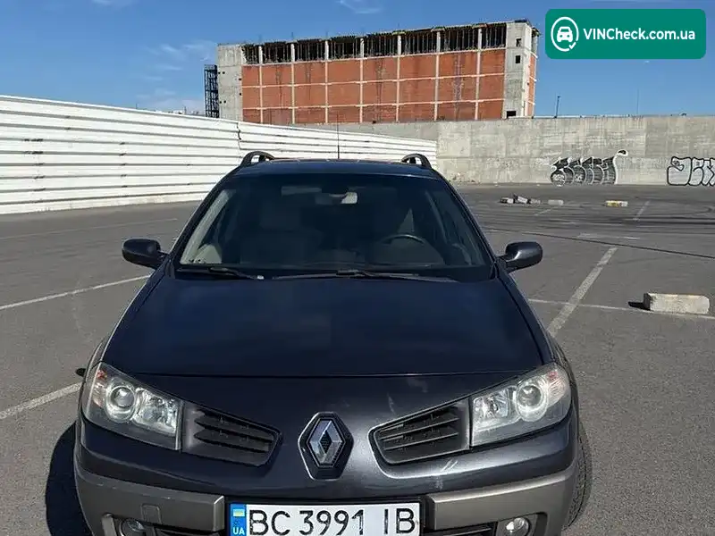 Renault Megane 2007, фото з оголошення 2 з 12, VIN VF1KMSEC638633470