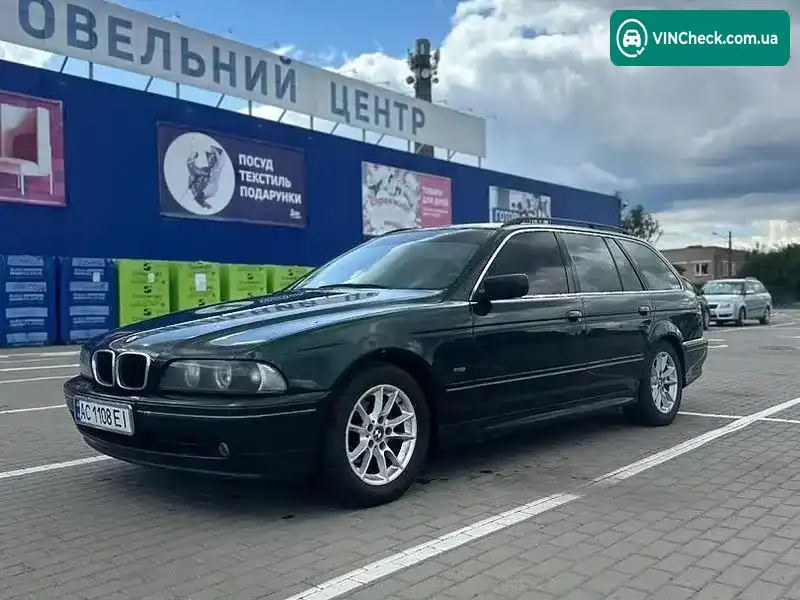 BMW 5 Series 2002, фото з оголошення 1 з 11, VIN WBADR71010GV66896