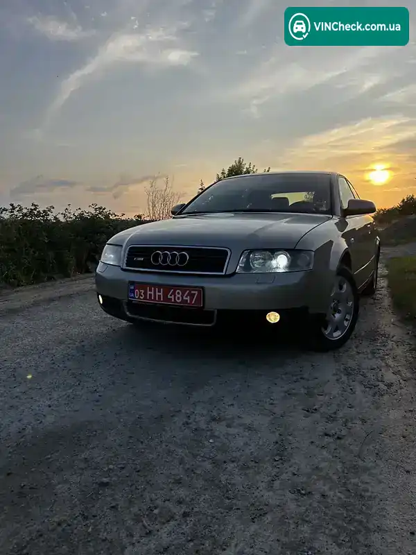 Audi A4 2001, фото з оголошення 1 з 20, VIN WAUZZZ8EZ1A064387