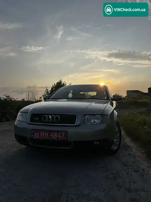 Audi A4 2001, фото з оголошення 2 з 20, VIN WAUZZZ8EZ1A064387