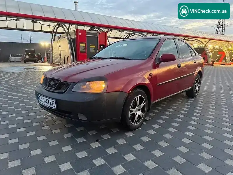 Chevrolet Lacetti 2004, фото з оголошення 1 з 11, VIN Y6DNF193E4K008780