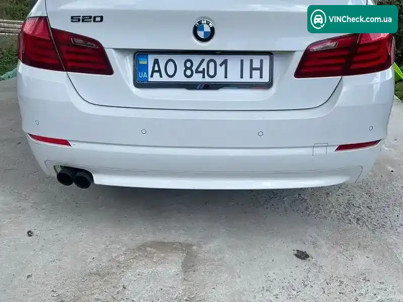 BMW 5 Series 2012, фото з оголошення 1 з 8, VIN WBAXG11090DY81401