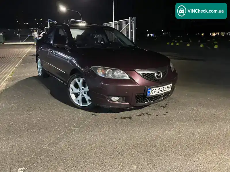 Mazda 3 2007, фото з оголошення, VIN JMZBK12Z571587884