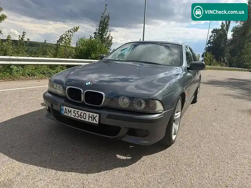 BMW 5 Series 2000, фото з оголошення 1 з 20, VIN WBADL81040GX40788