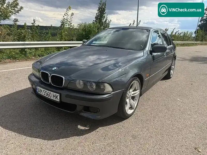 BMW 5 Series 2000, фото з оголошення 2 з 20, VIN WBADL81040GX40788