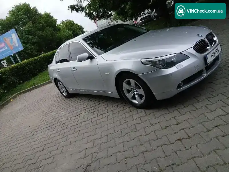 BMW 5 Series 2004, фото з оголошення 1 з 16, VIN WBANA31080B164486