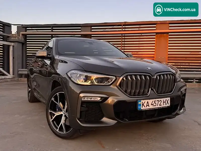BMW X6 2020, фото з оголошення 1 з 20, VIN WBACY810909C26990