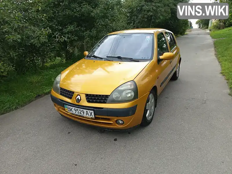 Renault Clio 2002, фото з оголошення 1 з 20, VIN VF1BB130A26121377