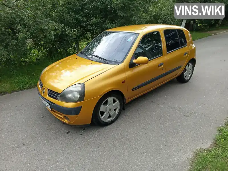 Renault Clio 2002, фото з оголошення 2 з 20, VIN VF1BB130A26121377