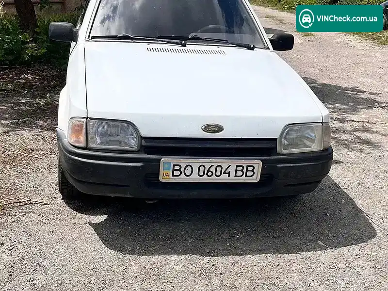 Ford Escort 1988, фото з оголошення 1 з 9, VIN WF0AXXGCAAJB58327