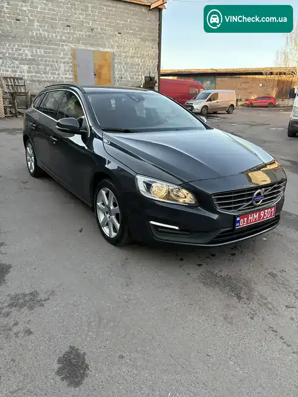 Volvo V60 2015, фото з оголошення 1 з 15, VIN YV1FW79C0G1292653