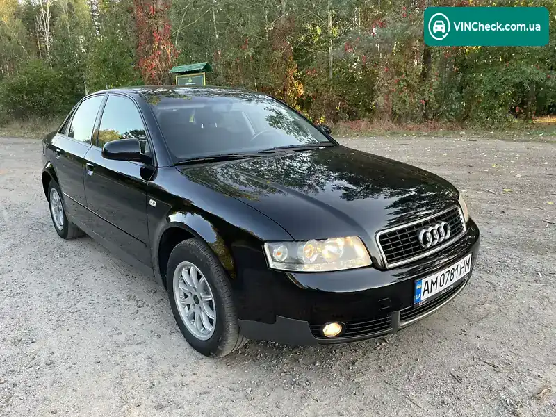 Audi A4 2001, фото з оголошення 2 з 20, VIN WAUZZZ8E02A004495