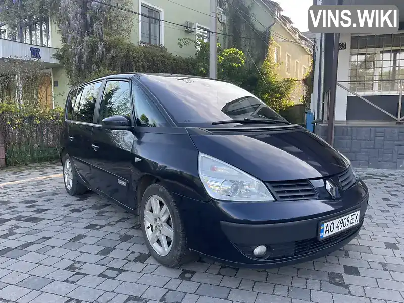 Renault Espace 2006, фото з оголошення 1 з 10, VIN VF1JK09A635722136