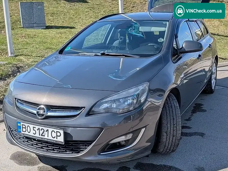 Opel Astra 2013, фото з оголошення 1 з 7, VIN W0LPD8EK3E8007785