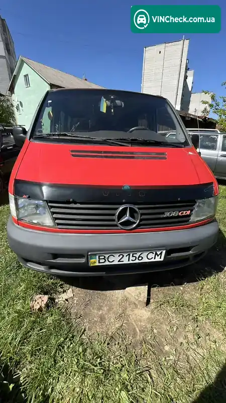 Mercedes-Benz Vito 2000, фото з оголошення 1 з 11, VIN VSA63809413269487