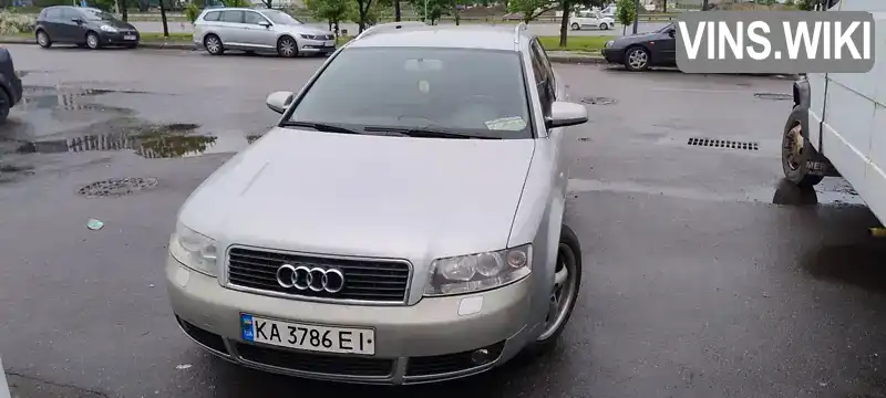 Audi A4 2003, фото з оголошення 1 з 10, VIN WAUZZZ8E74A176378
