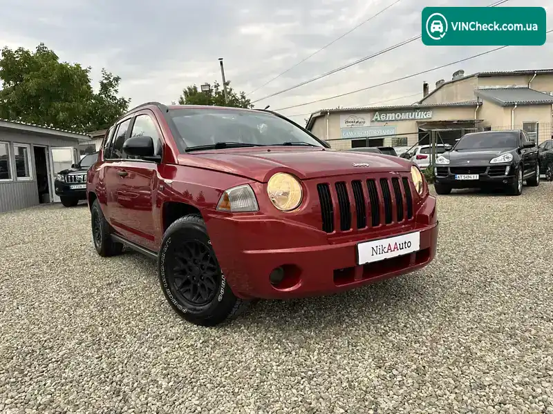 Jeep Compass 2007, фото з оголошення 1 з 20, VIN 1J8FFC7Y97D207424