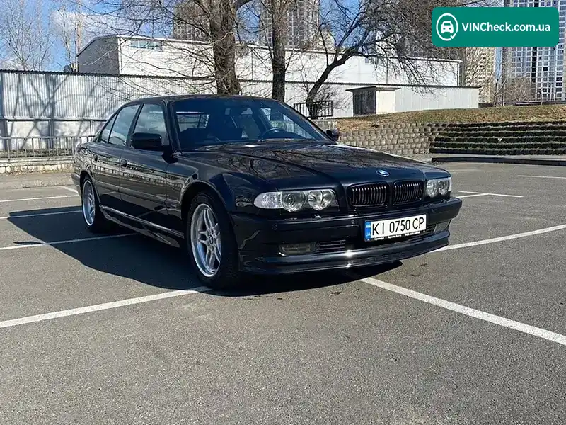 BMW 7 Series 2001, фото з оголошення 1 з 20, VIN WBAGG01060DD94508