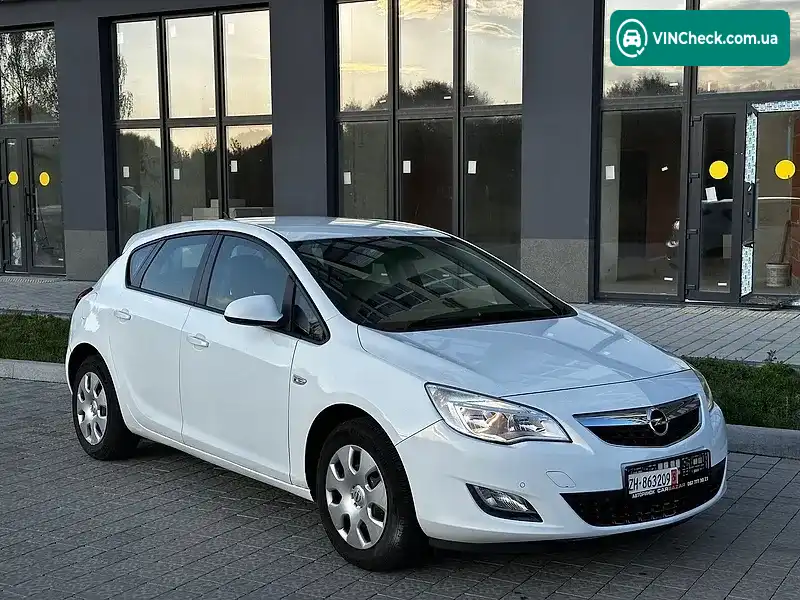 Opel Astra 2013, фото з оголошення 1 з 20, VIN W0LPD6EC5C1107034