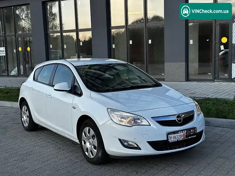 Opel Astra 2013, фото з оголошення 2 з 20, VIN W0LPD6EC5C1107034