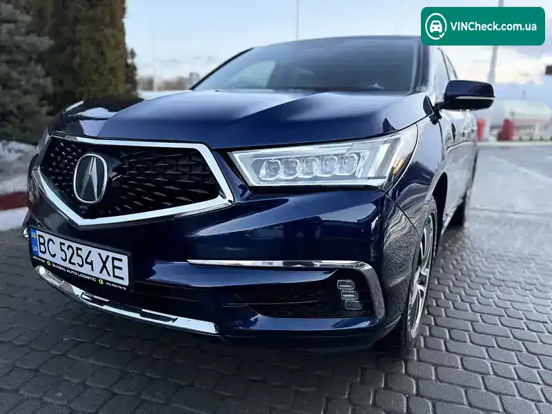 Acura MDX 2017, фото з оголошення 1 з 21, VIN 5FRYD7H70HB000495