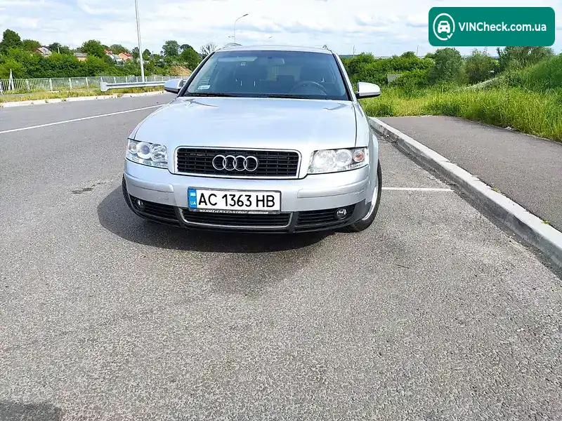 Audi A4 2003, фото з оголошення 1 з 20, VIN WAUZZZ8E13A393472