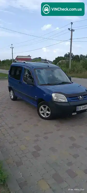 Peugeot Partner 2006, фото з оголошення 1 з 10, VIN VF3GC9HXC96192655
