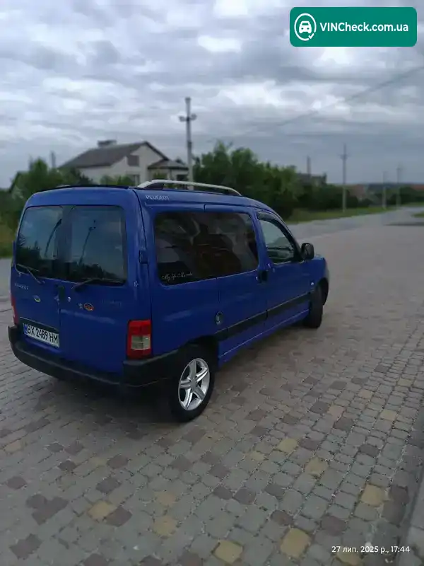 Peugeot Partner 2006, фото з оголошення 2 з 10, VIN VF3GC9HXC96192655