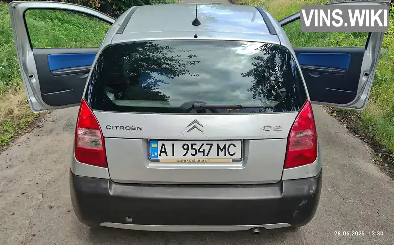 Citroen C2 2004, фото з оголошення 2 з 21, VIN VF7JMHFXB97209906