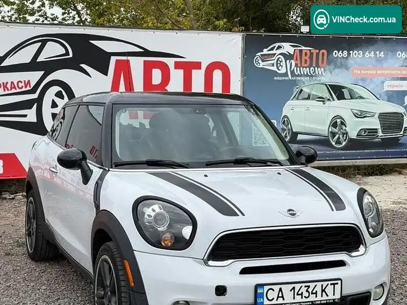 MINI Paceman 2013, фото з оголошення 1 з 14, VIN WMWSS5C52DWN49335
