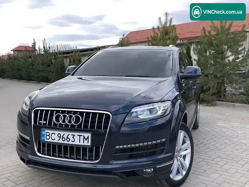 Audi Q7 2014, фото з оголошення 1 з 12, VIN WA1LMAFE3ED013961