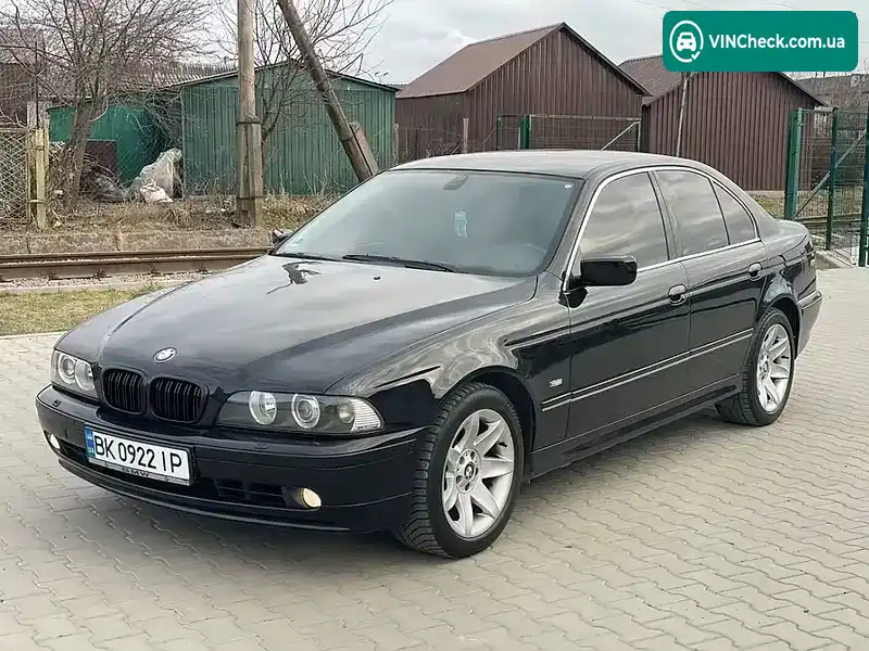 BMW 5 Series 2003, фото з оголошення 1 з 17, VIN WBADL81070G049142