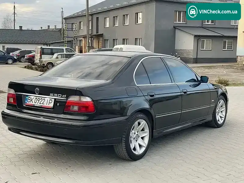 BMW 5 Series 2003, фото з оголошення 2 з 17, VIN WBADL81070G049142