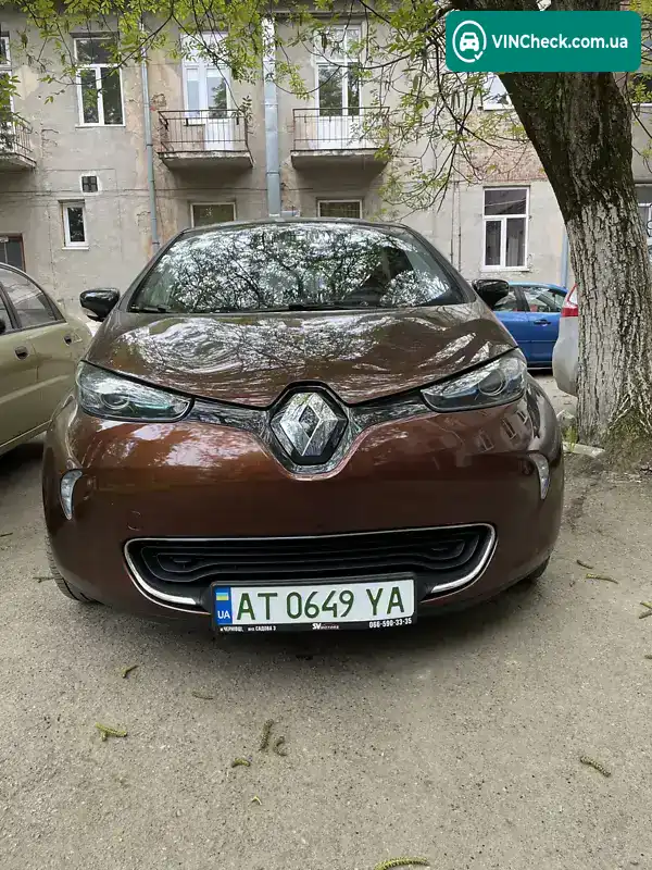 Renault Zoe 2015, фото з оголошення 1 з 7, VIN VF1AGVYB053282219