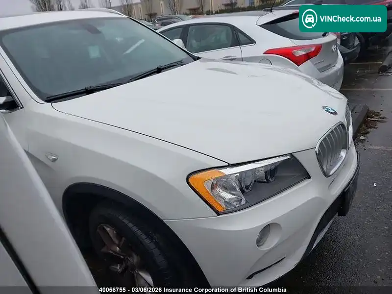 BMW X3 2014, фото з оголошення 1 з 12, VIN 5UXWX9C57E0D09362