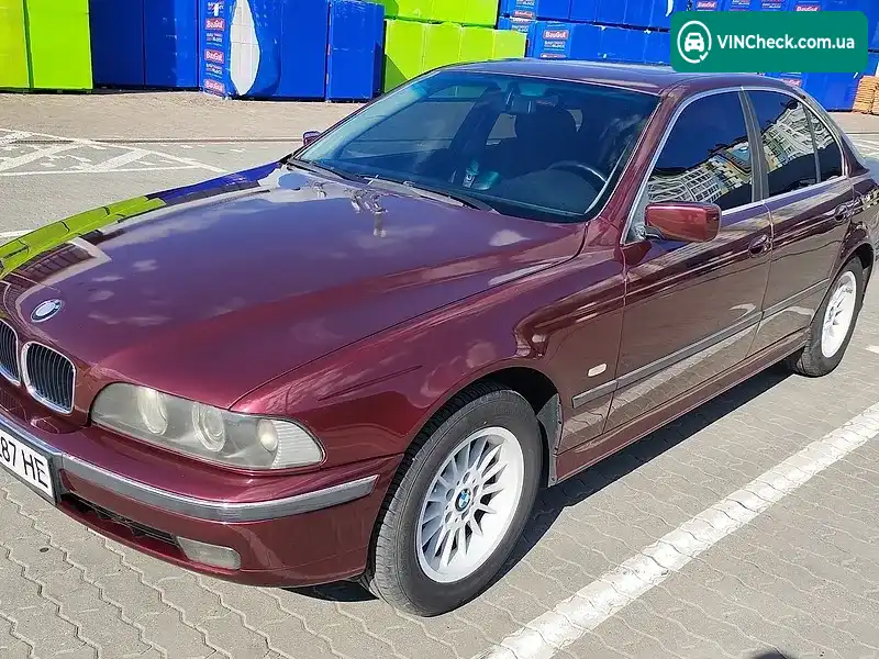 BMW 5 Series 1999, фото з оголошення 2 з 20, VIN WBADM31070GR02722
